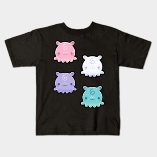 flapjack octopus babies Kids T-Shirt